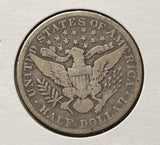 1899-P Barber Half Dollar. Nicely Circulated VG+, (28421)