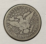 1899-S Barber Half Dollar. Nicely Circulated, (28423)