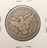 1900-O Barber Half Dollar. Nicely Circulated VG+, (28427)