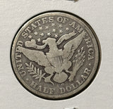 1901-O Barber Half Dollar. Nicely Circulated, (28433)