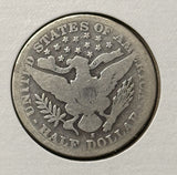 1901-S Barber Half Dollar. Nicely Circulated, (28435)