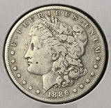 1886-S Morgan Silver Dollar, Nicely Circulated, (28485)