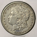 1890-CC Morgan Silver Dollar, Nice AU, (28503)