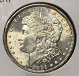 1891-P Morgan Silver Dollar, Choice Uncirculated, (28505)