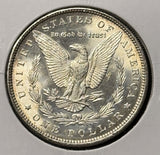 1891-P Morgan Silver Dollar, Choice Uncirculated, (28505)