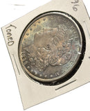 1896-P Morgan Silver Dollar, Choice Uncirculated, Fantastic Color (28507)