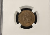 1869-P Indian Head Cent, MS63BN NGC+CAC (28534)