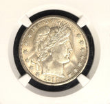 1911-P Barber Half Dollar. Straight Grade MS64 NGC  (28596)