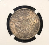 1911-P Barber Half Dollar. Straight Grade MS64 NGC  (28596)