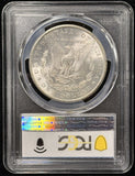 1902-S Morgan Silver Dollar, Flashy White, MS64+ PCGS GS (28624)
