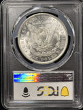 1878-P 7TF, Rev '79 Morgan Silver Dollar, Flashy MS63 PCGS (28634)