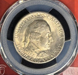1927-P Vermont Commemorative Half Dollar, MS66 PCGS (28678)