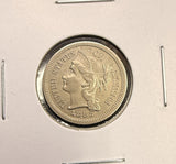 1883-P Nickel Three Cent, Nice Proof, (28692)
