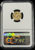 1992-P $5 1/10th oz American Gold Eagle, MS69 NGC (28714)
