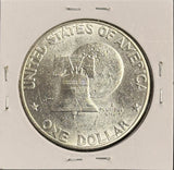 1976-S Eisenhower 40% Silver Dollar. Choice Uncirculated. (28740)