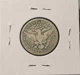 1915-S Barber Quarter, Better Date. Nicely Circulated (28844)