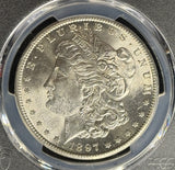 1897-S Morgan Silver Dollar, MS64 PCGS GS (28950)
