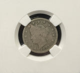1885-P Liberty 'V' Nickel, Key Date, G6 NGC (28996)