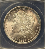 1891-CC Morgan Silver Dollar, MS64 ANACS  (29009)