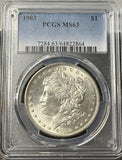 1903-P Morgan Silver Dollar, MS63 PCGS   (29013)