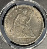 1872-P Seated Liberty Silver Dollar, Uncirculated Details, PCGS (29019)