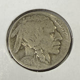 1914-D Buffalo Nickel, Key Date, Nicely Circulated (29191)