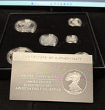 2021 S Proof Sets: Limited Edition Silver Proof Set 6pc OGP (29193)