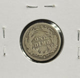 1896-S Barber Dime, Well Circulated, (29220)