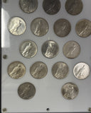 1921-1935 P,D,S Peace Dollar Set, Complete 24 Coin Set. F-BU. Nice (29266).