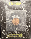 2000-P Cheerios Penny Lincoln Cent Original Sealed Packaging (23487) Stock Photo