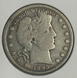 1895 Barber Half Dollar, VG