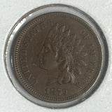 1879 Indian Head Cent, AU50BN