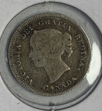 1883-H 5Ct Canada VG