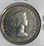 1953 Canadian Silver Dollar, NSF, Uncirculated