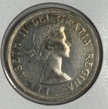 1953 Canadian Silver Dollar, SF, CH AU