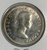 1954 Canadian Silver Dollar, MS64