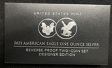 2021 American Eagle Reverse Proof 2-Coin Set