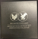 2021-S Limited Edition Silver Proof Set, OGP