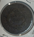 1823 Coronet Head Large Cent, G/VG