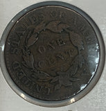 1828 Coronet Head Large Cent, VG