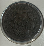 1833 Coronet Head Large Cent, VG