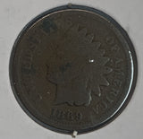 1869 Indian Head Cent, Good