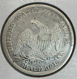 1838 Bust Half Dollar, Fine