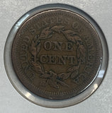 1849 Large Cent, VF.