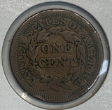 1848 Large Cent, VF30.