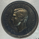 1947 Canadian Quarter, Maple Leaf, MS64PL