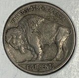 1918-D Buffalo Nickel, XF+