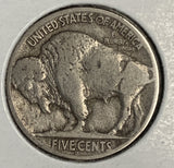 1917-D Buffalo Nickel, F/VF