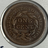 1853 Large Cent, Large Date, VF