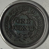 1848 Large Cent, Large Date, XF